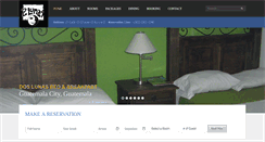 Desktop Screenshot of hoteldoslunas.com